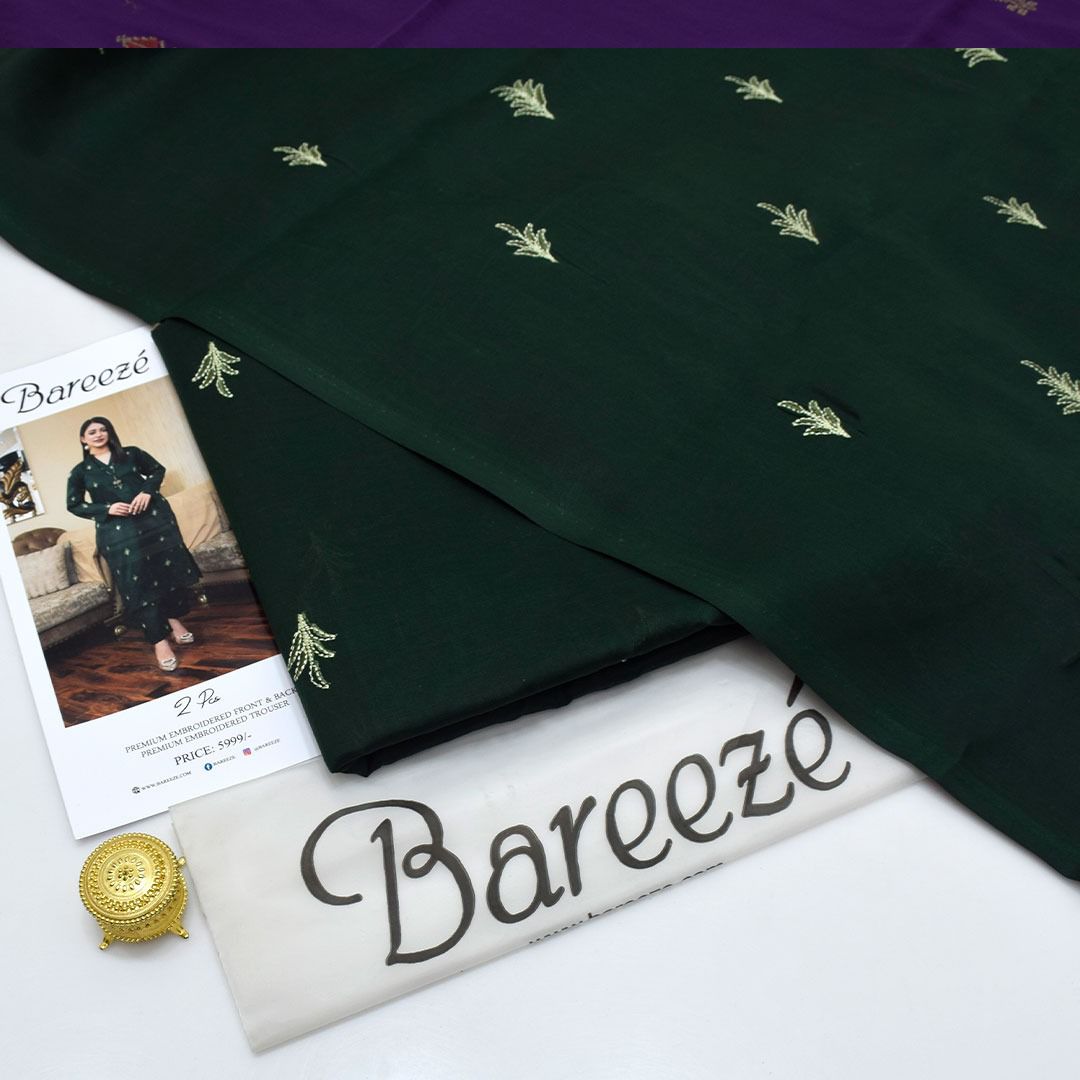 Bareeze Luxurious Lawn Ensemble with Exquisite Embroidery