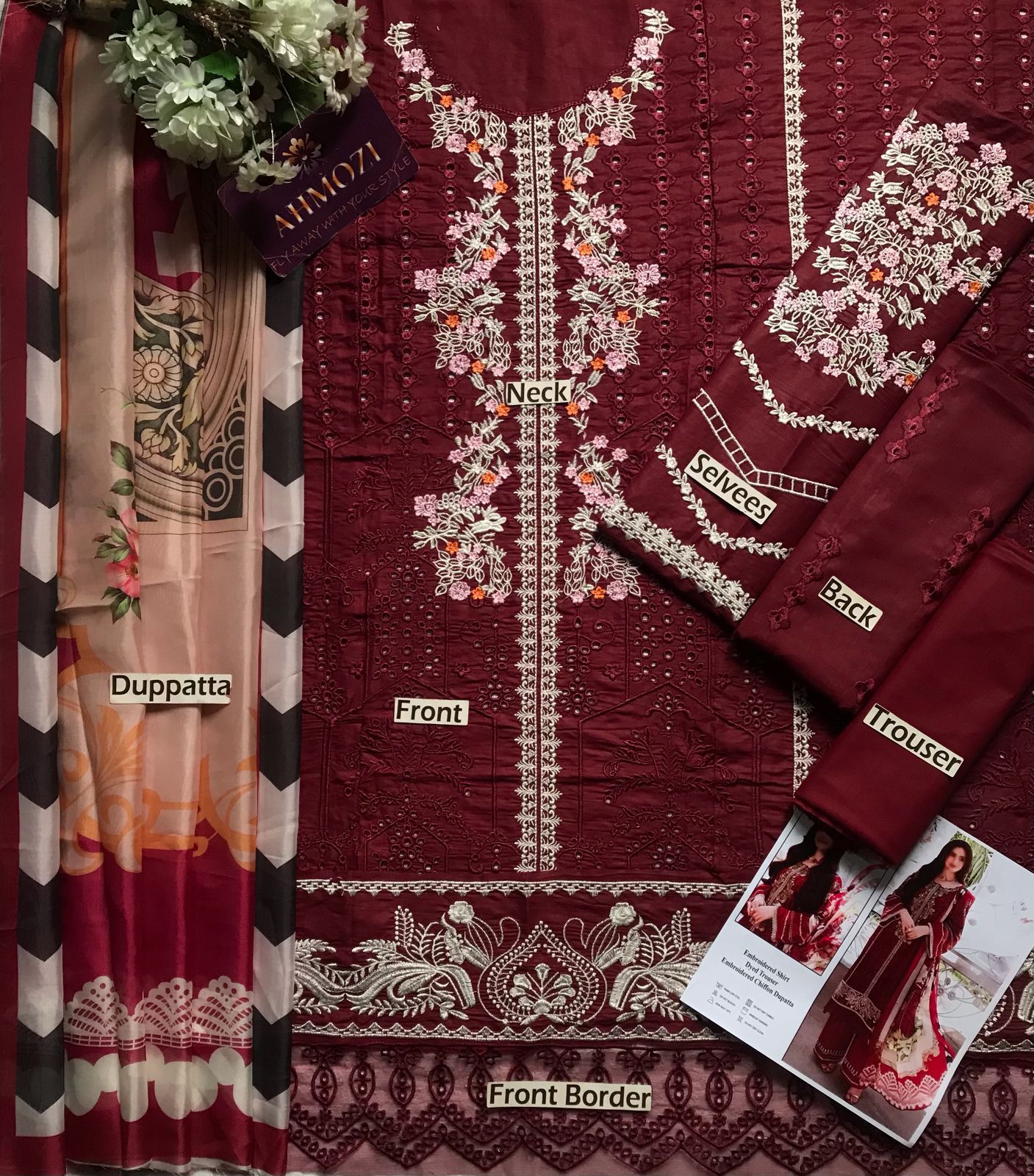 Presenting Elaaf Lawn Collection – Embroidered Elegance