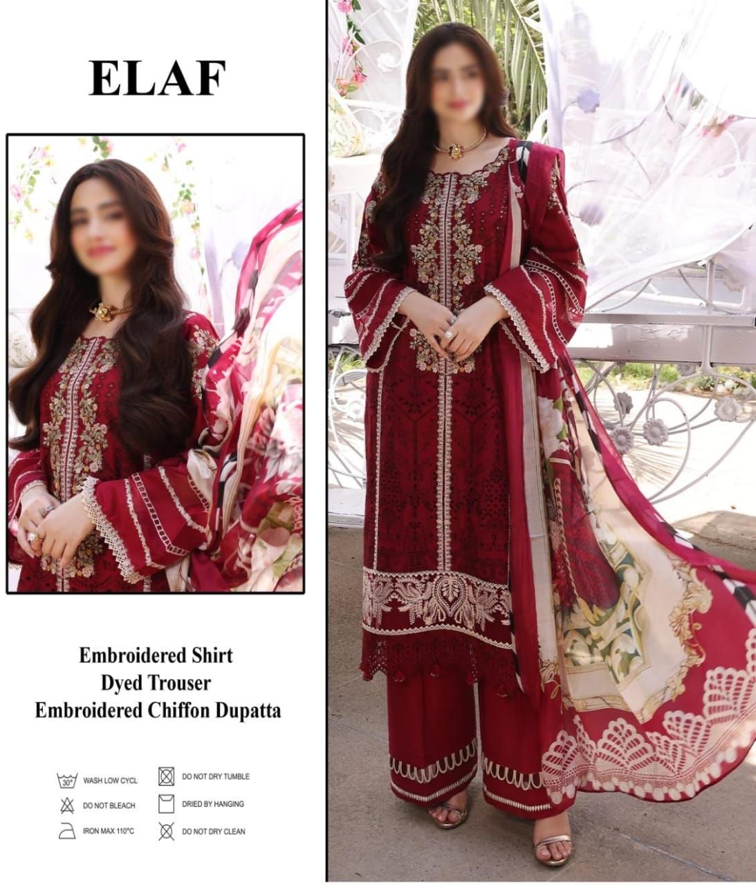 Presenting Elaaf Lawn Collection – Embroidered Elegance