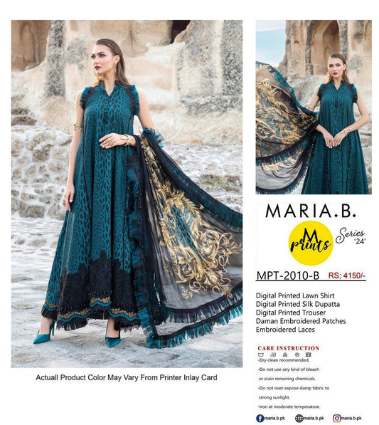 MARIA.B Luxe Lawn & Silk Ensemble