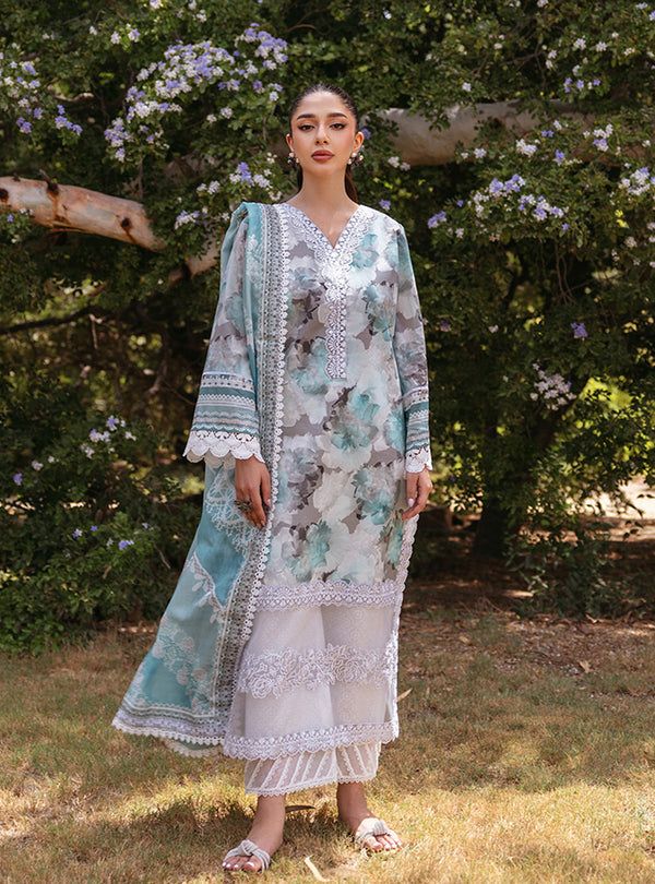 Zainab Chottani – Unstitched Lawn Replica