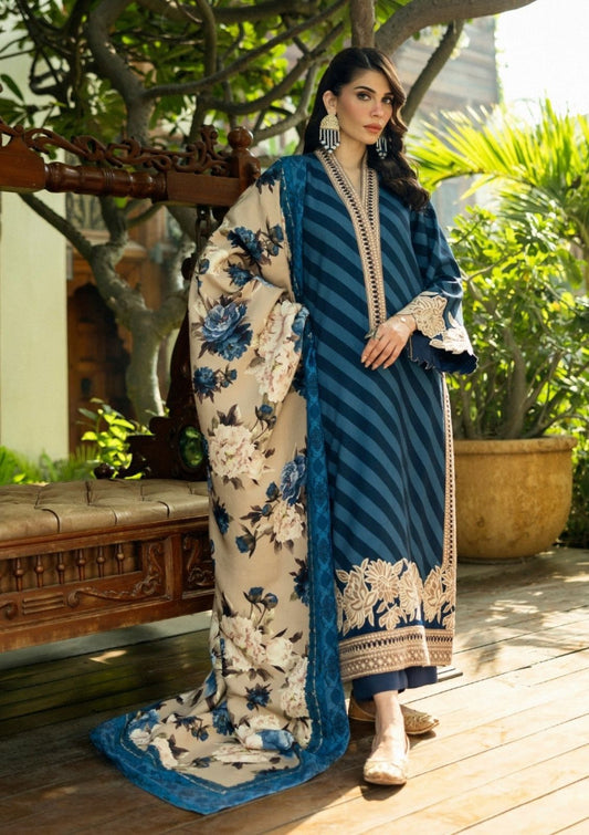 Zainab Chottani Lawn 3-Piece Suit – Exquisite Embroidery