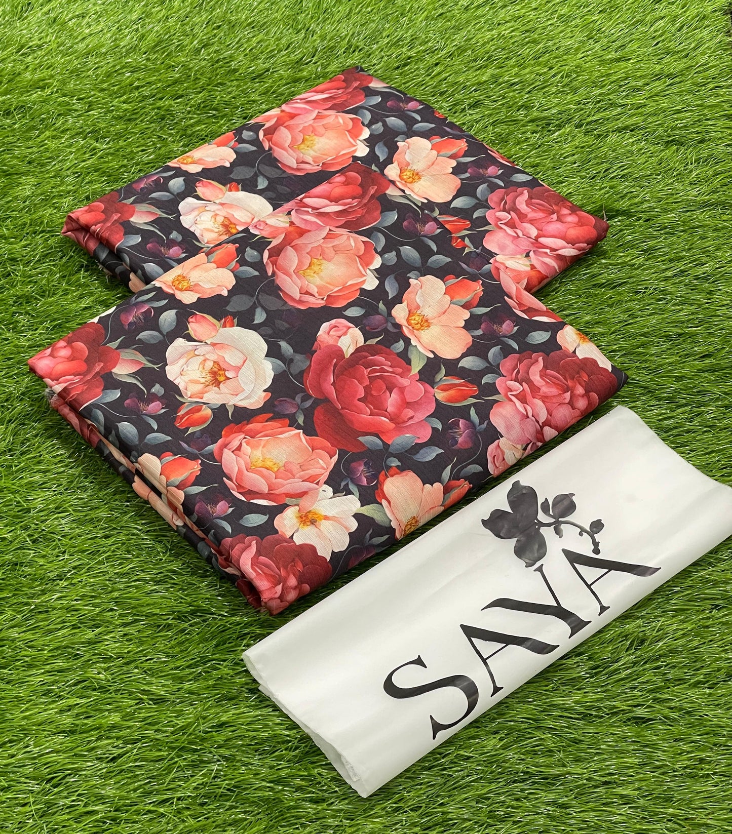 Now SAYA Bana Doria Lawn Collection