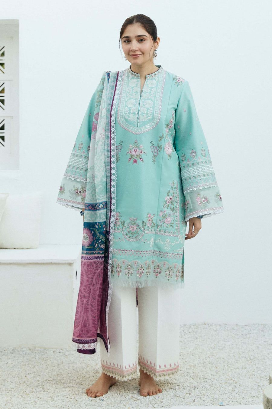 Zara Shahjahan – Lawn 3PC 90/76 Collection